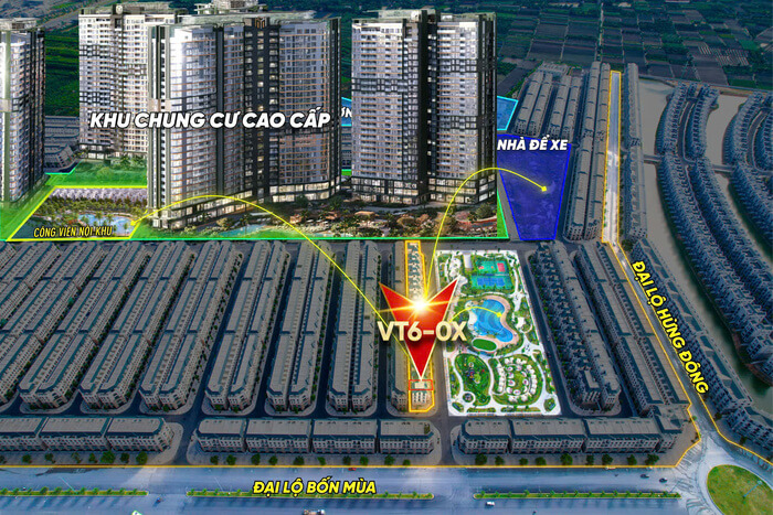 Vịnh Tây 6 Vinhomes Ocean Park 3 vị trí Vịnh Tây 6 Vinhomes Ocean Park 3 vị trí