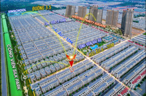 Bán liền kề Hải Âu 6 Vinhomes Ocean Park 2, mặt tiền 7m, cạnh công viên