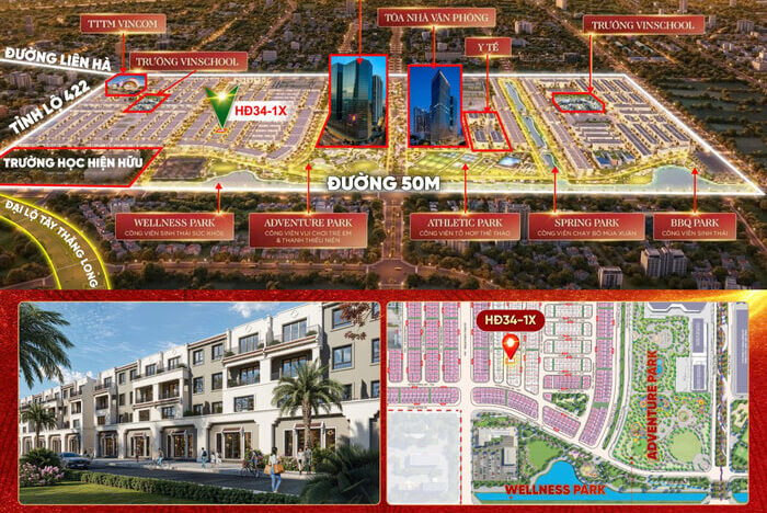 Hừng Đông 34 Vinhomes Wonder City vị trí Hừng Đông 34 Vinhomes Wonder City vị trí
