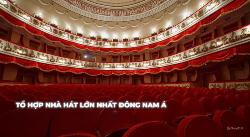 Nhà hát Sóng Xanh Blue Waves Theatre lớn nhất Đông Nam Á Nhà hát Sóng Xanh Blue Waves Theatre lớn nhất Đông Nam Á