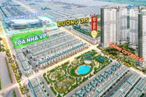 Shophouse Thời Đại 15 Vinhomes Ocean Park 3 góc kim cương