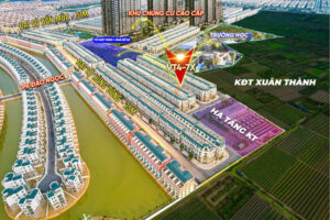 Vị trí đẹp Vịnh Tây 4 Vinhomes Ocean Park 3