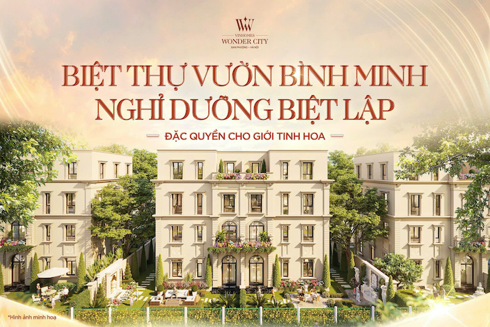 Biệt thự vườn Bình Minh Vinhomes Đan Phượng - đặc quyền dành cho giới tinh hoa Biệt thự vườn Bình Minh Vinhomes Đan Phượng - đặc quyền dành cho giới tinh hoa