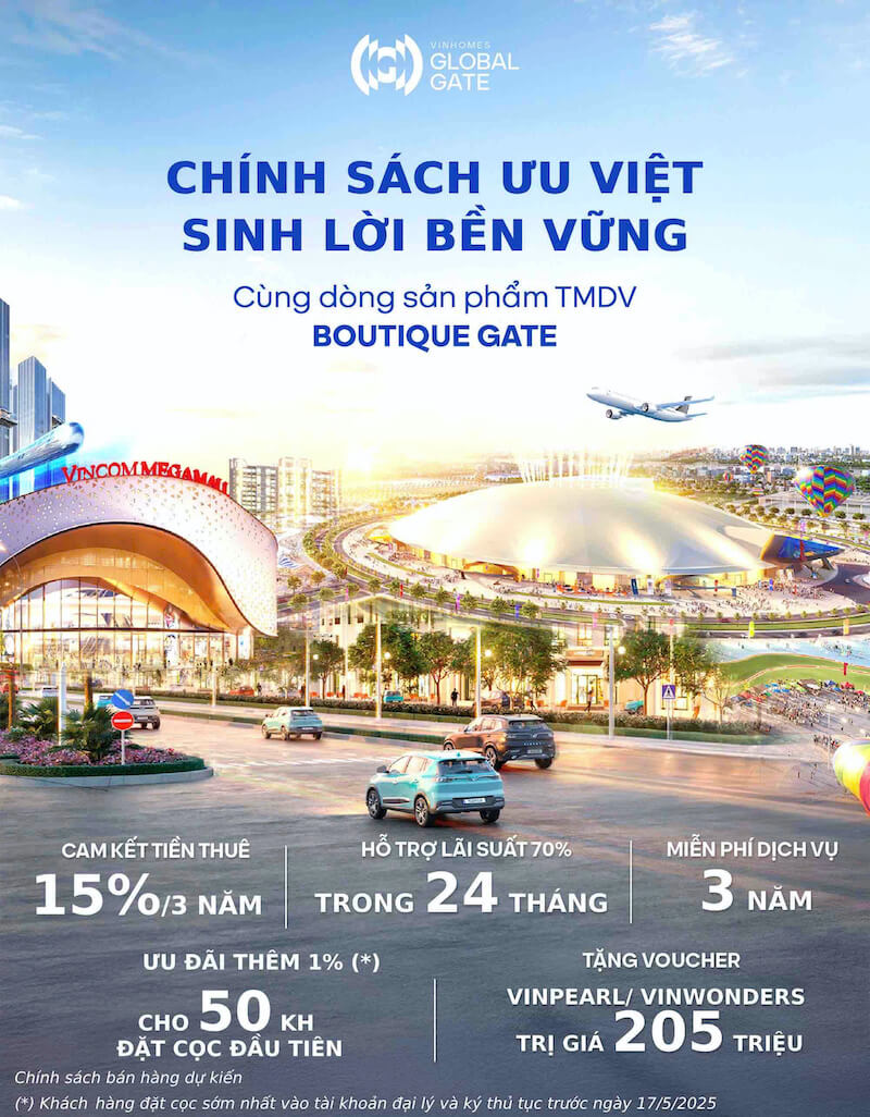 Boutique Gate Vinhomes Cổ Loa: Giá bán, CSBH mới nhất Boutique Gate Vinhomes Cổ Loa: Giá bán, CSBH mới nhất