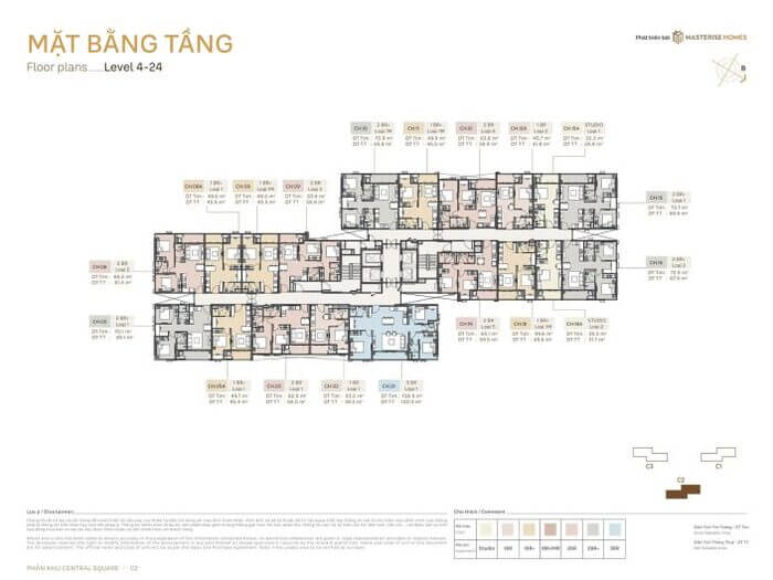 mặt bằng tầng C2 căn hộ Masteri Trinity Square mặt bằng tầng C2 căn hộ Masteri Trinity Square
