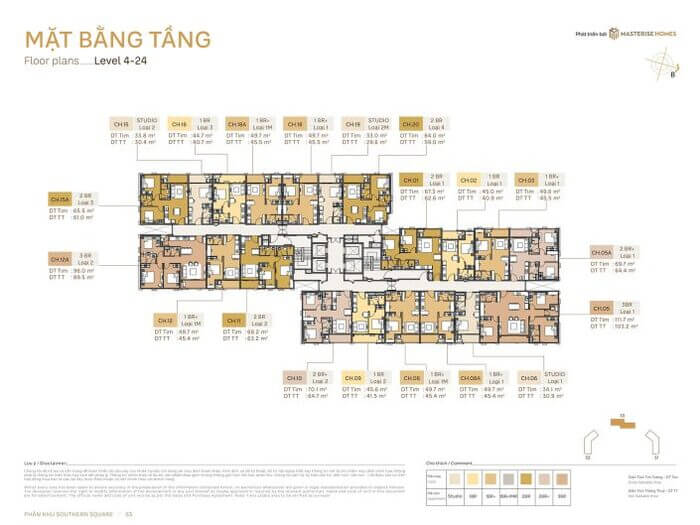 mặt bằng tầng S3 căn hộ Masteri Trinity Square mặt bằng tầng S3 căn hộ Masteri Trinity Square