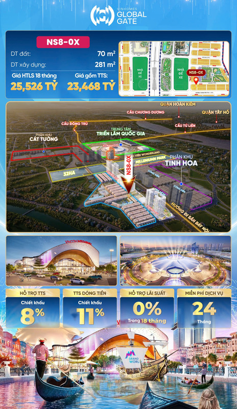 Ngôi Sao 8 Vinhomes Global Gate Ngôi Sao 8 Vinhomes Global Gate