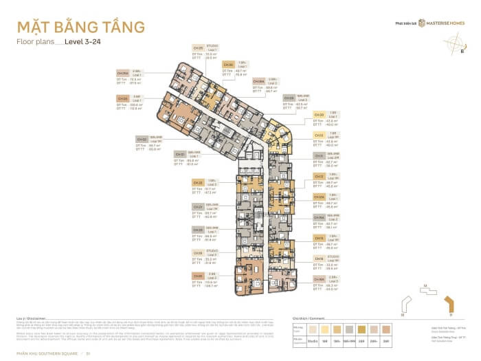 Phân khu Southern Square Masteri Trinity Square