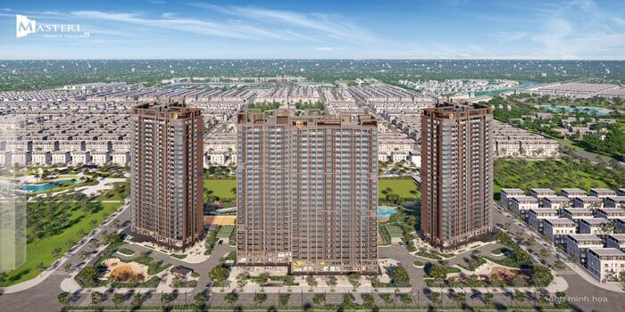 Tòa S1 Masteri Trinity Square tổng quan Tòa S1 Masteri Trinity Square tổng quan