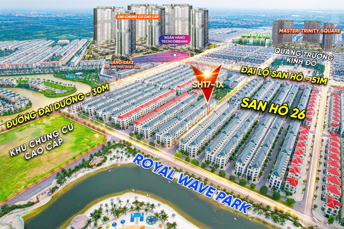 San Hô 17 Vinhomes Ocean Park 2 vị trí San Hô 17 Vinhomes Ocean Park 2 vị trí