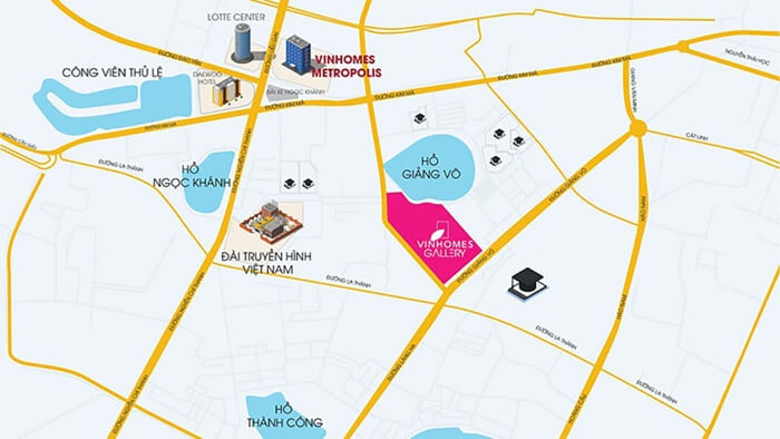 Vinhomes Gallery Giảng Võ Vinhomes Gallery Giảng Võ