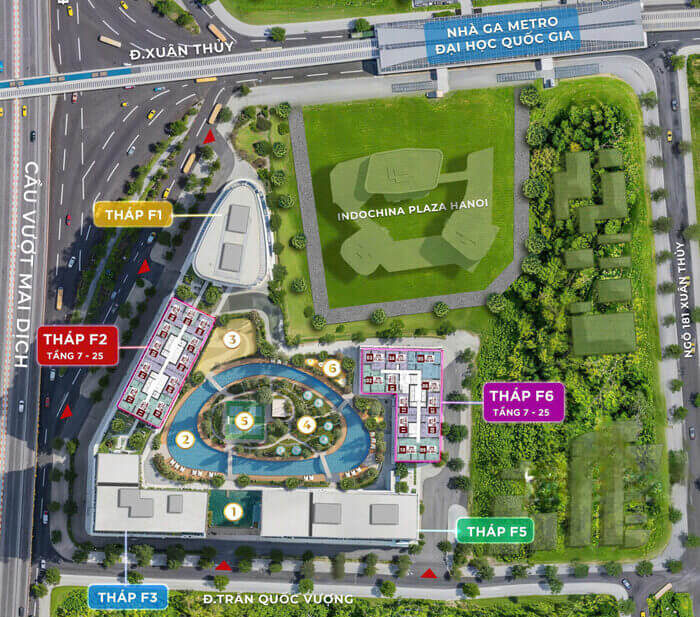 Tiện ích Sun Grand City Cầu Giấy ngoại khu Tiện ích Sun Grand City Cầu Giấy ngoại khu