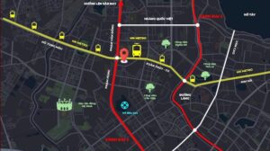 Vị trí Sun Feliza Suites Cầu Giấy: Vị trí trung tâm chiến lược tại Thủ đô