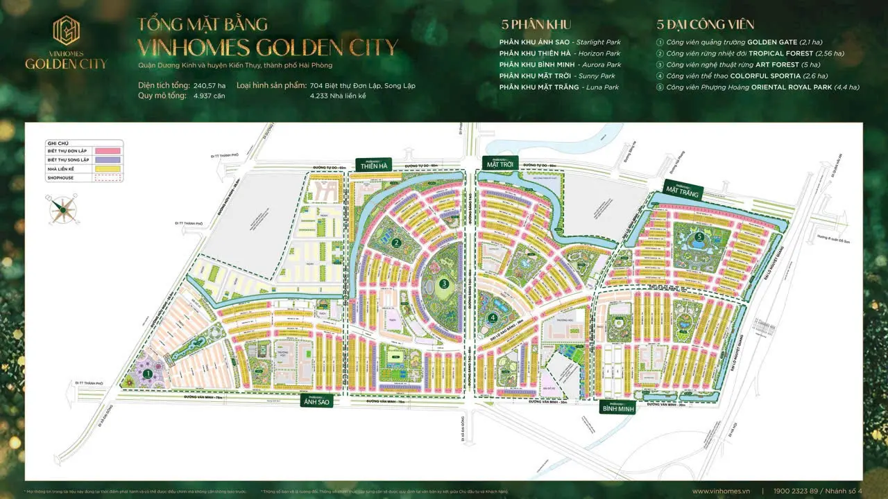 Vinhomes Golden City Vinhomes Golden City