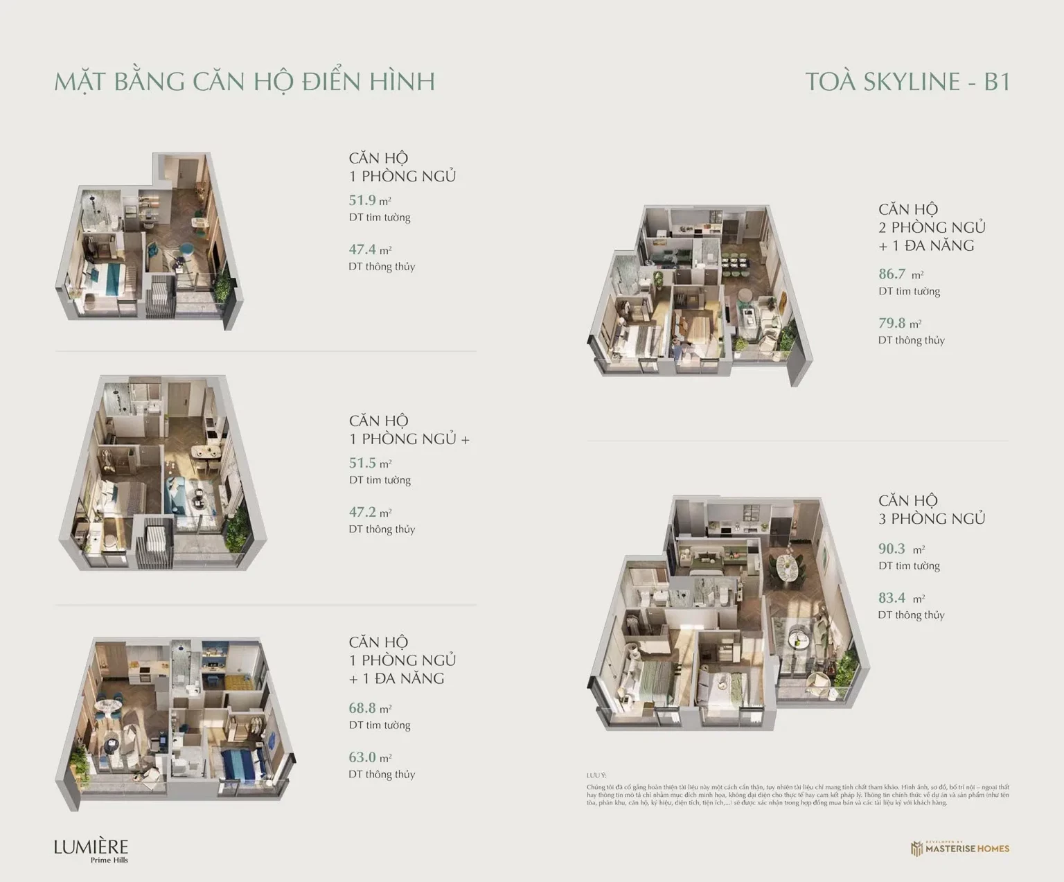 Giá chung cư Lumiere Prime Hills Giá chung cư Lumiere Prime Hills