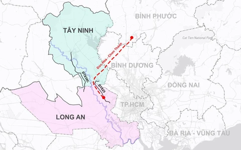 Sáp nhập Long An Tây Ninh Sáp nhập Long An Tây Ninh