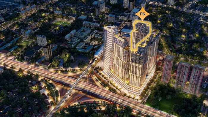 Tòa F6 Sun Feliza Suites vị trí Tòa F6 Sun Feliza Suites vị trí