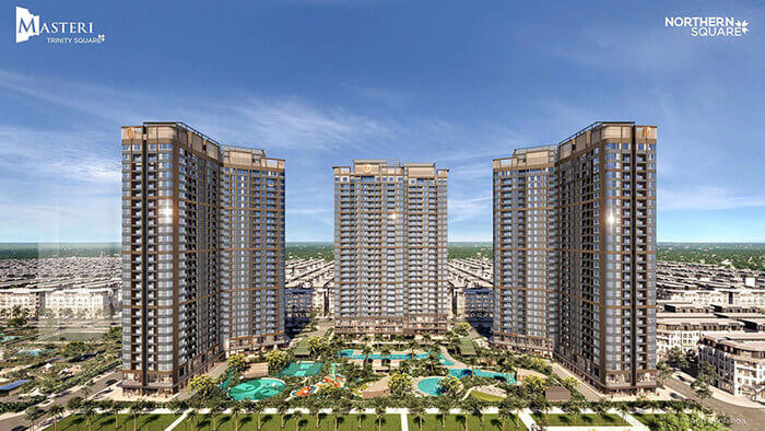 Tòa N3 Masteri Northern Square vị trí Tòa N3 Masteri Northern Square vị trí