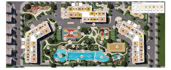 Tòa S3 Masteri Southern Square tổng quan Tòa S3 Masteri Southern Square tổng quan