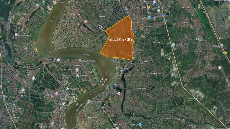 Vị trí Alluvia City Vị trí Alluvia City