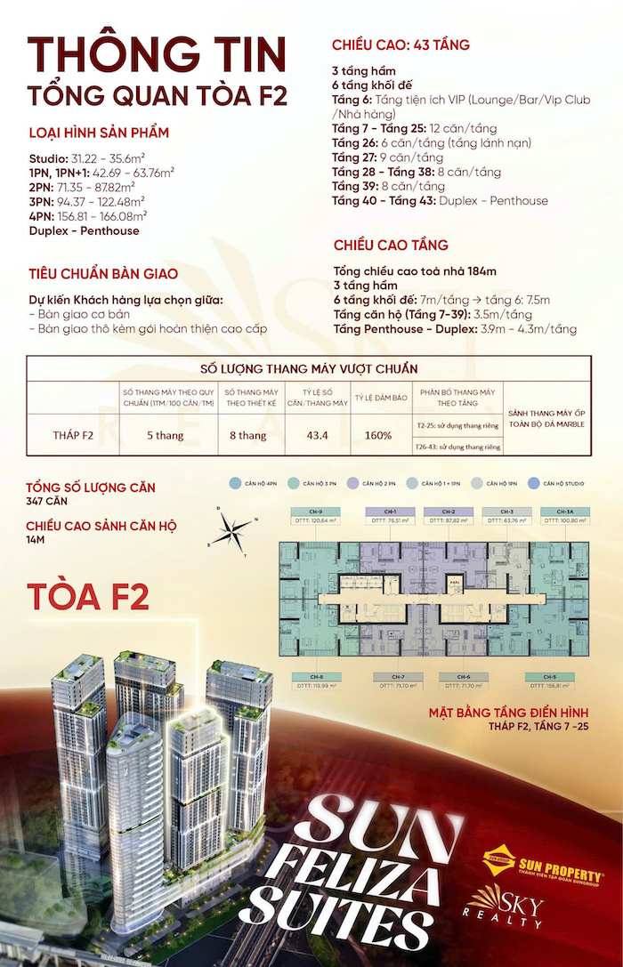 Bán căn hộ Sun Feliza Suites Cầu Giấy: Ra hàng toà F2 Bán căn hộ Sun Feliza Suites Cầu Giấy: Ra hàng toà F2