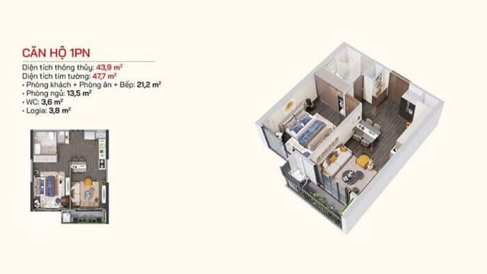 Layout 1pn Lumiere Bayfront Vinhomes Ocean Park Layout 1pn Lumiere Bayfront Vinhomes Ocean Park