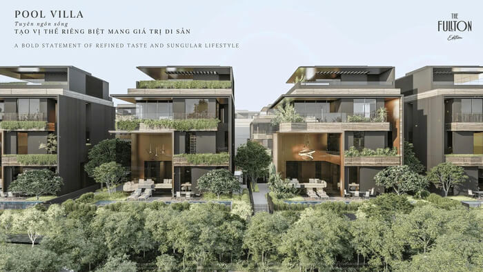 Pool Villa The Fulton Capitaland tiềm năng Pool Villa The Fulton Capitaland tiềm năng