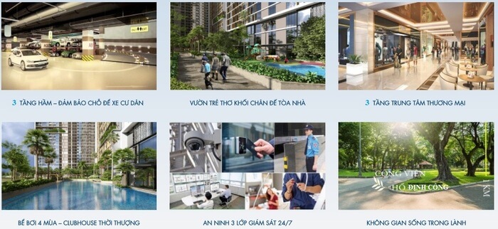 Tiện ích The Queen 360 Giải Phóng nội khu Tiện ích The Queen 360 Giải Phóng nội khu
