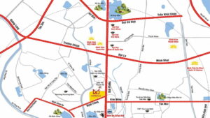 Vị trí The Queen 360 Giải Phóng