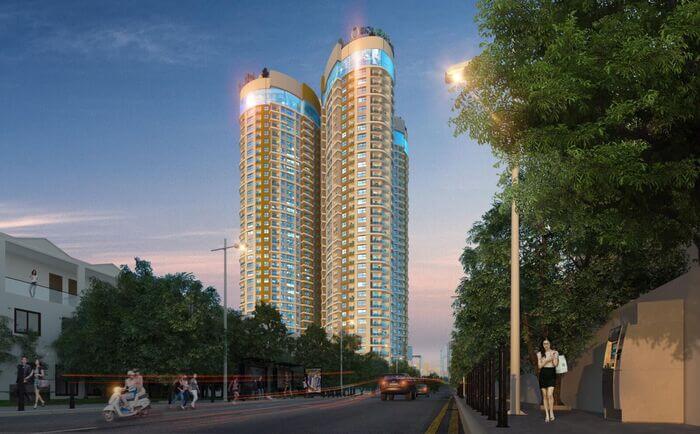 Chi tiết căn hộ 2PN The Queen 360 Giải Phóng Căn hộ 2PN The Queen 360 Giải Phóng