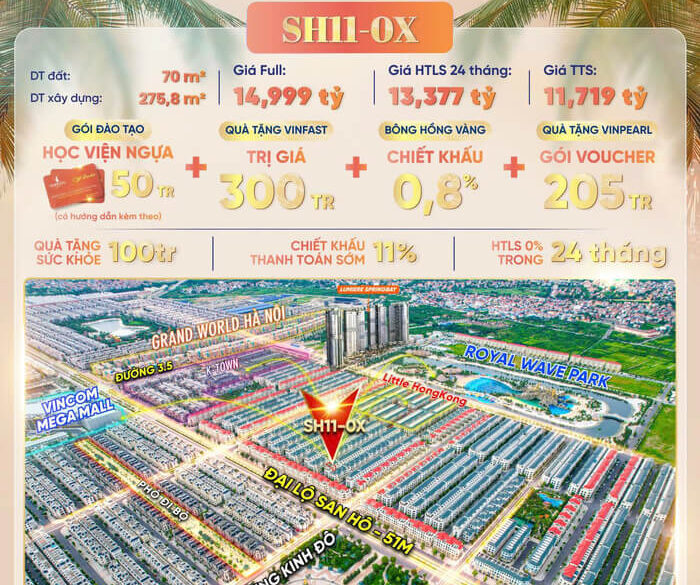 Căn liền kề San Hô 11 Vinhomes Ocean Park 2 Căn liền kề San Hô 11 Vinhomes Ocean Park 2