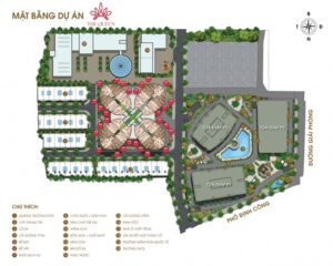 Mặt bằng The Queen 360 Giải Phóng