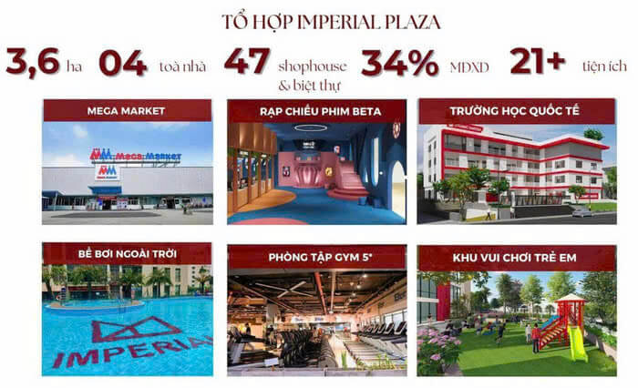 Tiện ích The Queen Imperial Plaza ngoại khu Tiện ích The Queen Imperial Plaza ngoại khu