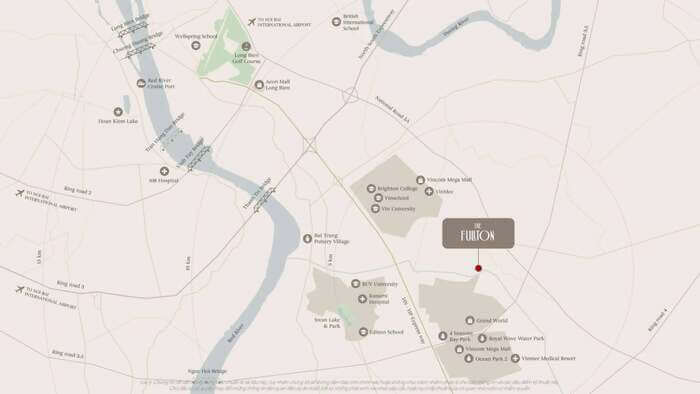 Boutique Townhouse The Fullton Vinhomes Ocean Park 3 vị trí