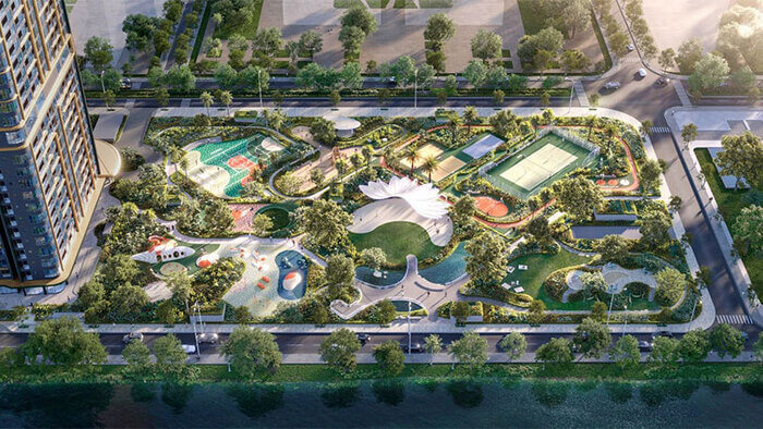Công viên the Foresta tiện ích Lumiere Orient Pearl Ocean Park Công viên the Foresta tiện ích Lumiere Orient Pearl Ocean Park