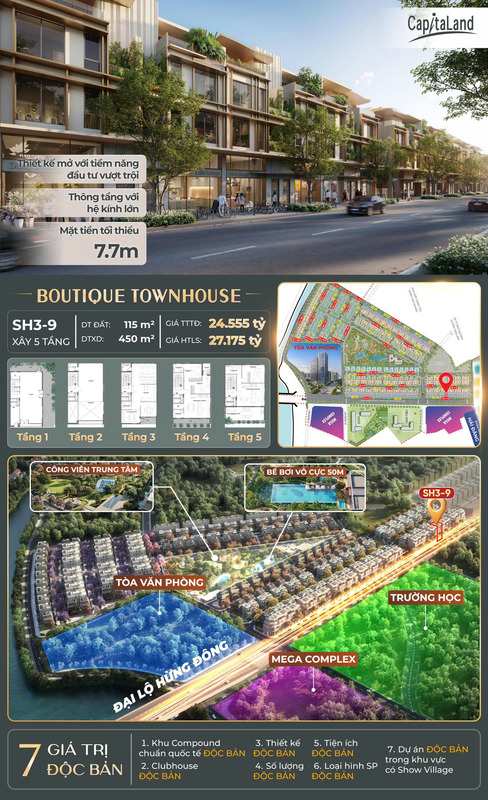 Boutique Townhouse SH3 The Fullton CapitaLand