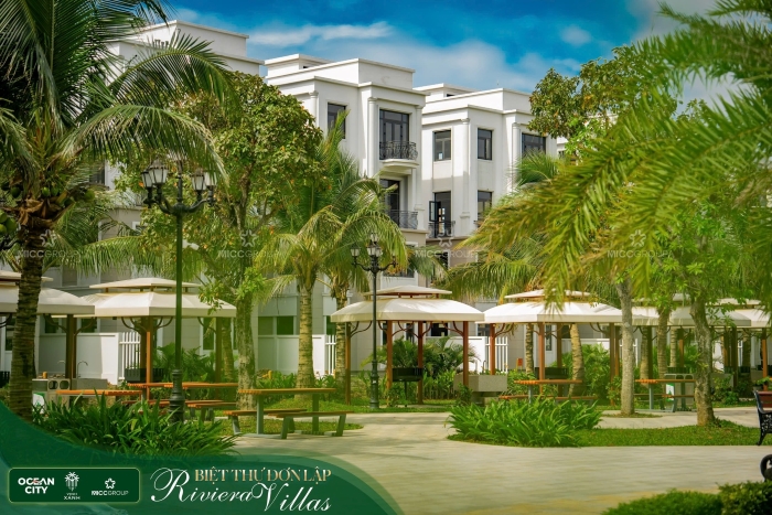 Biệt thự Riviera phân khu Vịnh Xanh