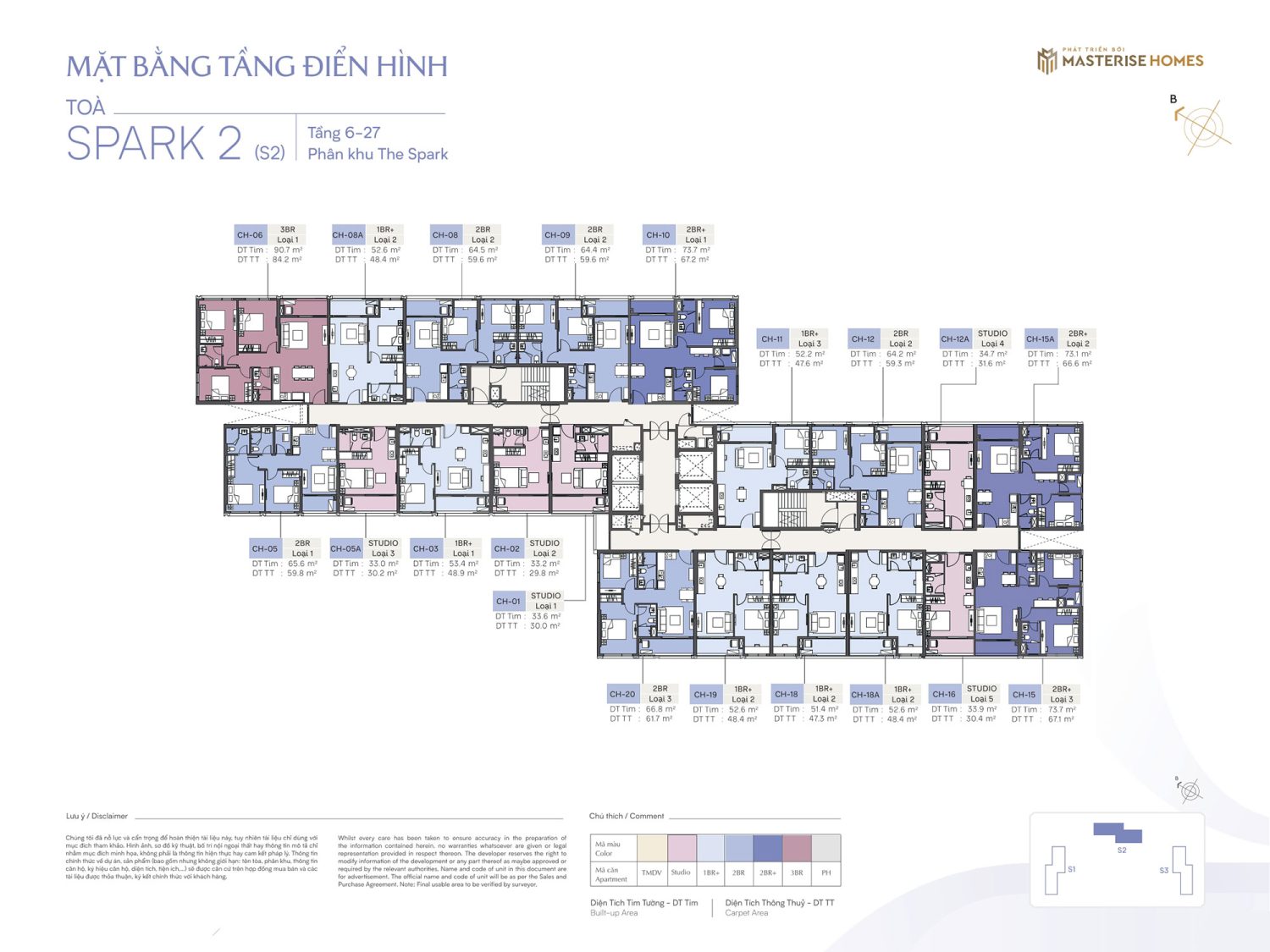 Phân khu The Spark Masteri Era Landmark