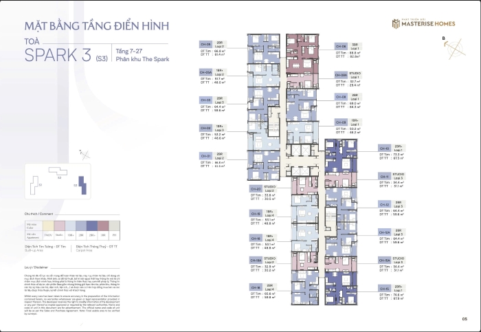 Phân khu The Spark Masteri Era Landmark
