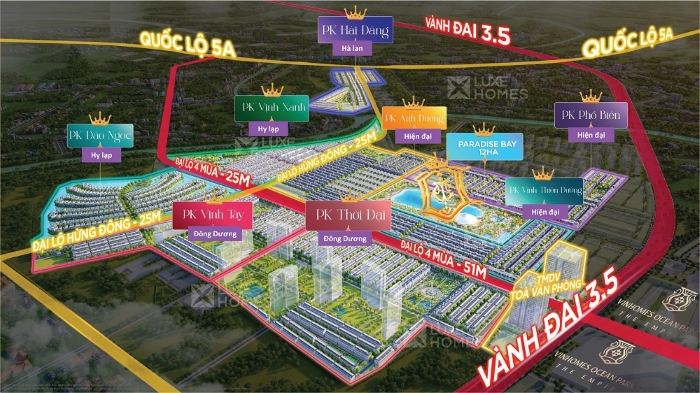 Chung cư Masterise Homes Vinhomes Ocean Park 3 Chung cư Masterise Homes Vinhomes Ocean Park 3