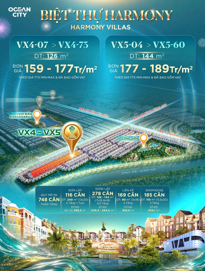 thấp tầng phân khu vịnh xanh vinhomes ocean park 3