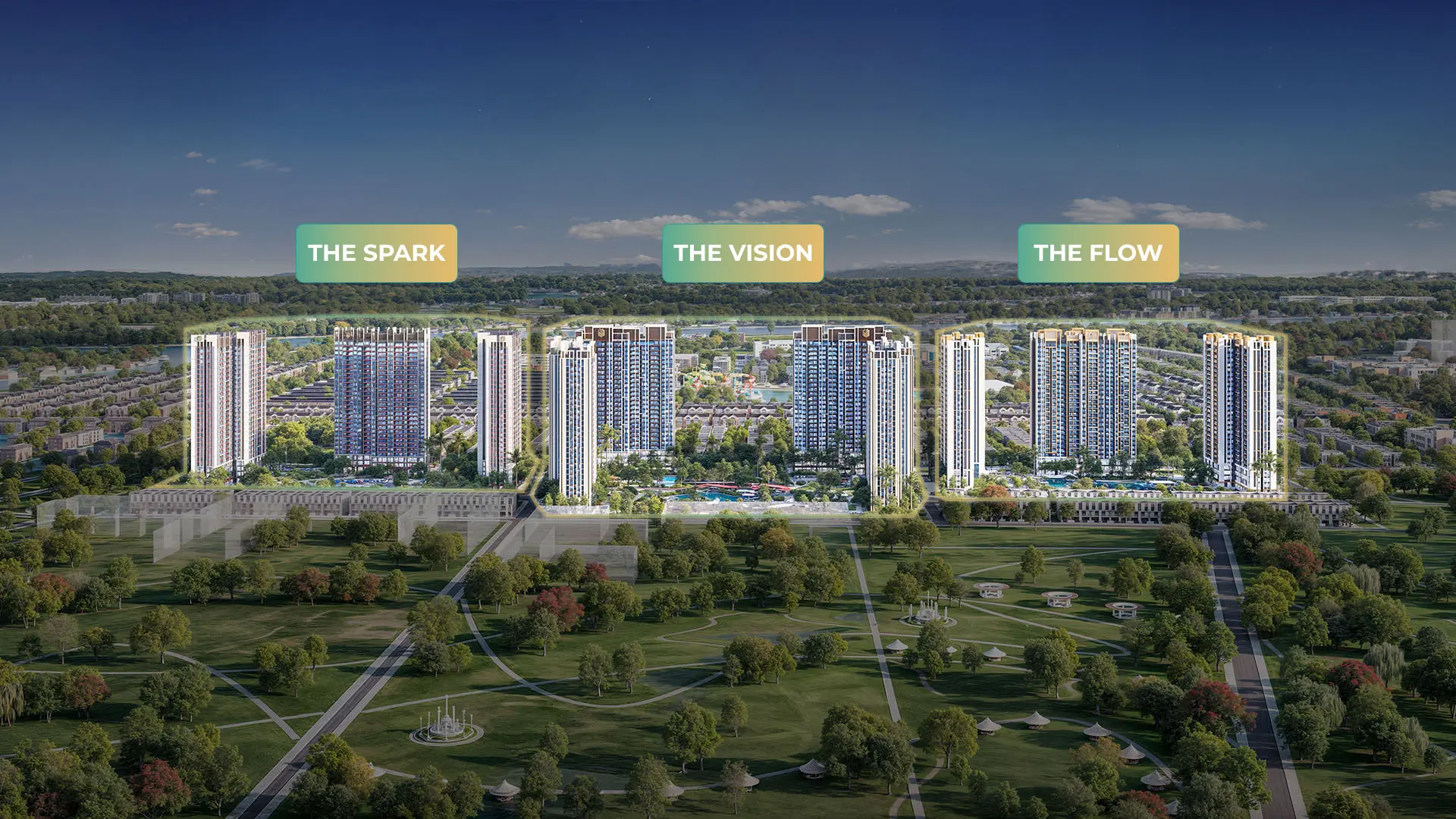 Vị trí The Flow Masteri Era Landmark Vị trí The Flow Masteri Era Landmark