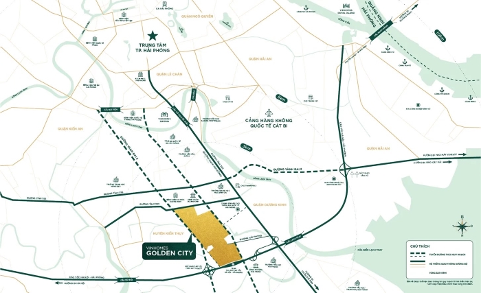 Vinhomes Golden City Dương Kinh