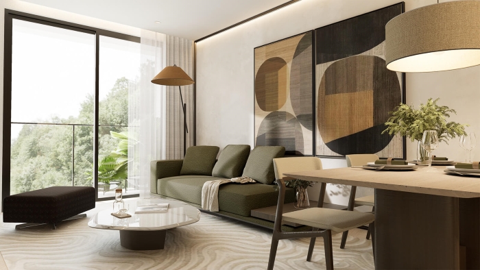 Căn hộ 2PN Alumi Văn Giang