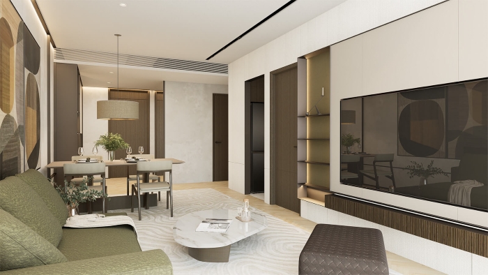 Căn hộ 2PN Alumi Văn Giang