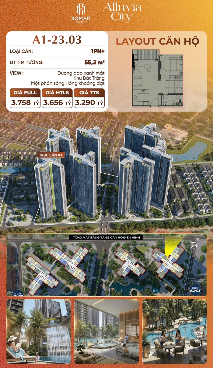 Căn hộ Alumi Văn Giang