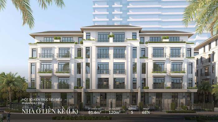 Liền kề Alluvia City tổng quan Liền kề Alluvia City tổng quan