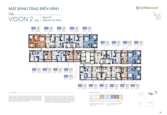 Mặt bằng The Vision Masteri Era Landmark