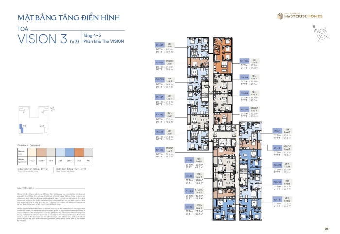 Mặt bằng The Vision Masteri Era Landmark