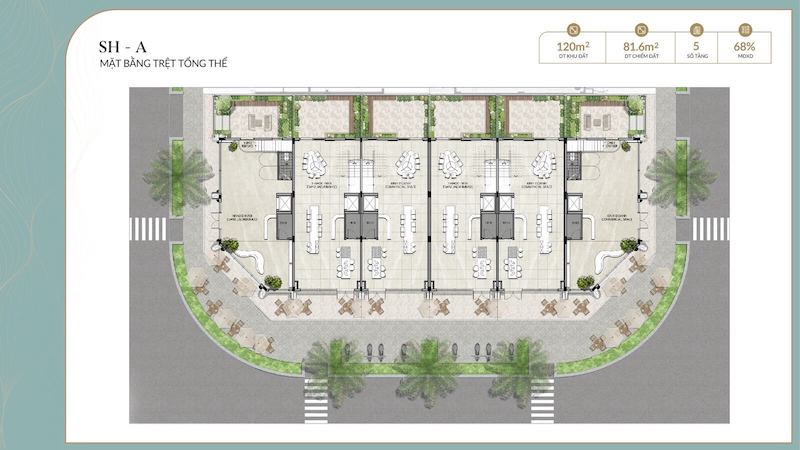 Shophouse Alluvia City Văn Giang Hưng Yên: Mặt bằng & giá bán